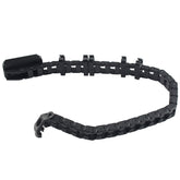 For Bambu Lab p1p Drag Chain Black Openning Type Wire Chains High Quality 3D Printer Parts